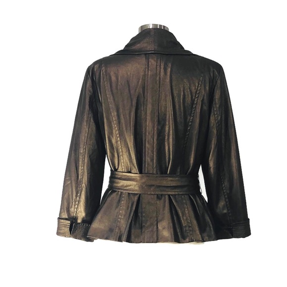 Sharon Young Bronze Metallic Lightweight Blazer! - Picture 2 of 8